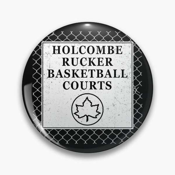 Item preview, Holcombe Rucker Basketball Courts -Park Sign on Chain Link Fence designed and sold by COURT-VISION.