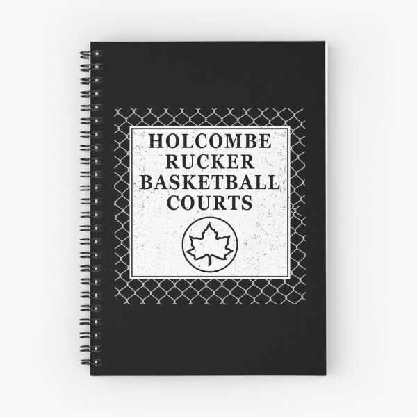 Item preview, Holcombe Rucker Basketball Courts -Park Sign on Chain Link Fence designed and sold by COURT-VISION.