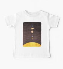 Camiseta para bebés Sistema solar