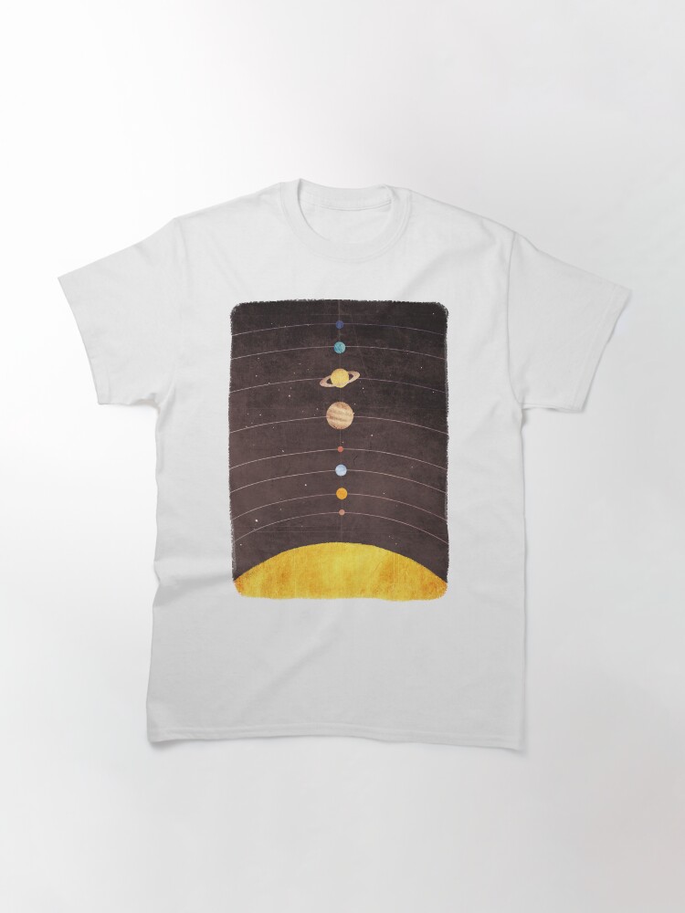 Thumbnail 3 of 7, Classic T-Shirt, Solar System designed and sold by annisatiarau.