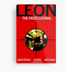 Leon: The Professional Metal Print