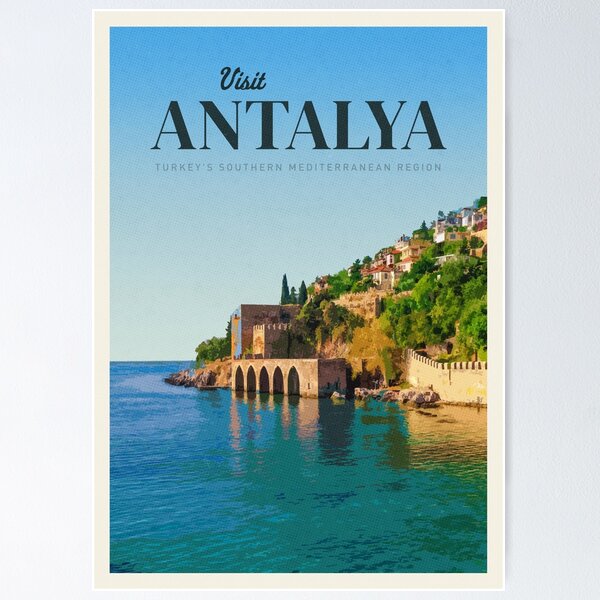 Item preview, Visit Antalya designed and sold by Mercury Club.
