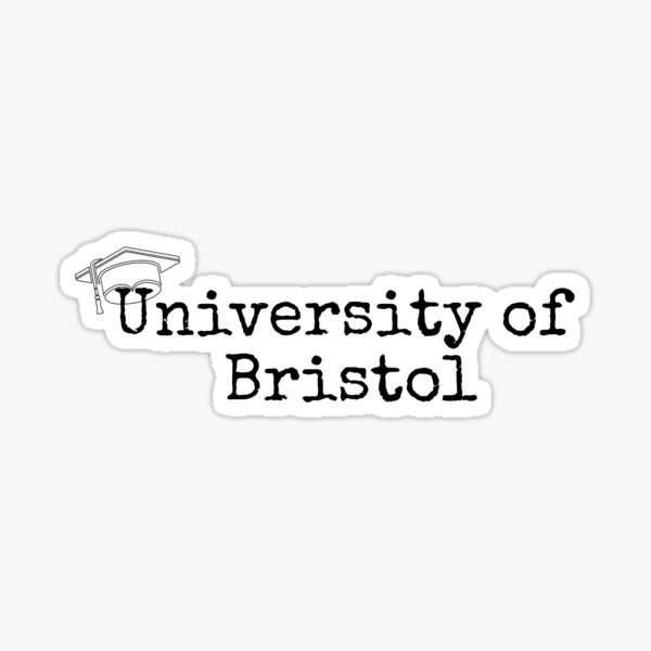 "University of Bristol University" Sticker by UniMerchandise Redbubble