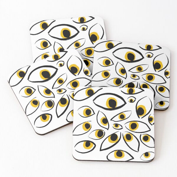 Item preview, Eyes (black and gold) designed and sold by Alex Tal.