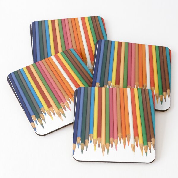 Item preview, Coloured Pencils Isolated On White designed and sold by taiche.