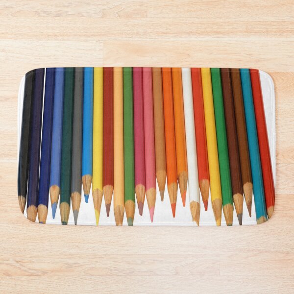 Item preview, Coloured Pencils Isolated On White designed and sold by taiche.