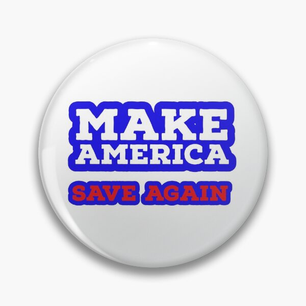 Item preview, MAKE AMERICA SAVE AGAIN - MINIMALIST - TYPO designed and sold by Tropical Blood.