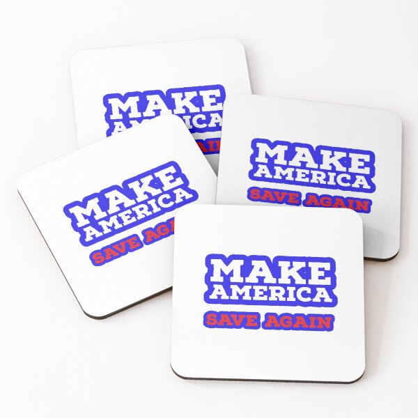 Artikelvorschau, MAKE AMERICA SAVE AGAIN - MINIMALIST - TYPO entworfen und verkauft von Tropical Blood.