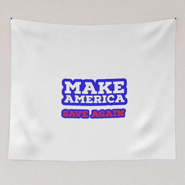 Item preview, MAKE AMERICA SAVE AGAIN - MINIMALIST - TYPO designed and sold by Tropical Blood.