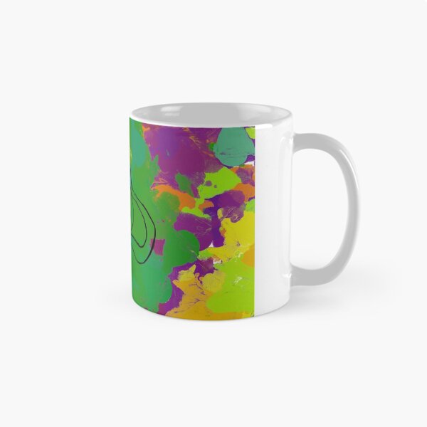 Item preview, Space cat colour splat designed and sold by Lottie-creates.