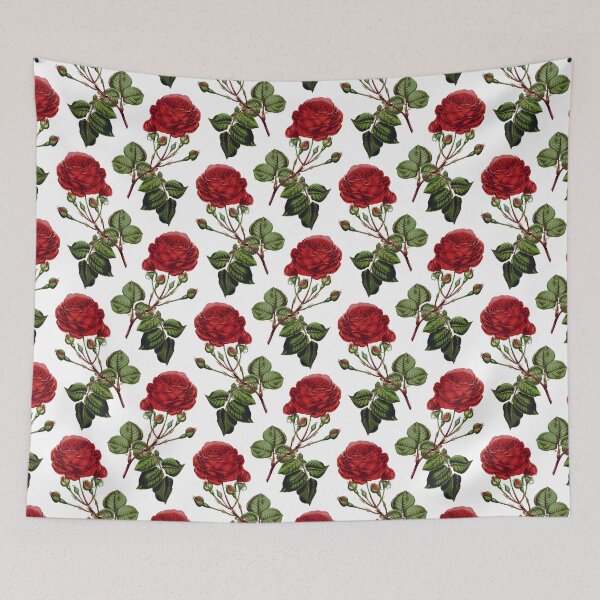 Item preview, Dark Red Roses Redbubble Design designed and sold by LADYGOODMOOD.