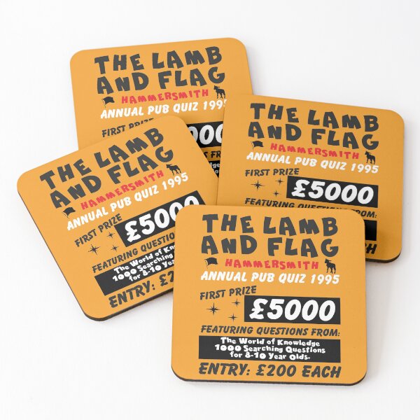 Item preview, The Lamb and Flag Annual Pub Quiz designed and sold by Meta Cortex.