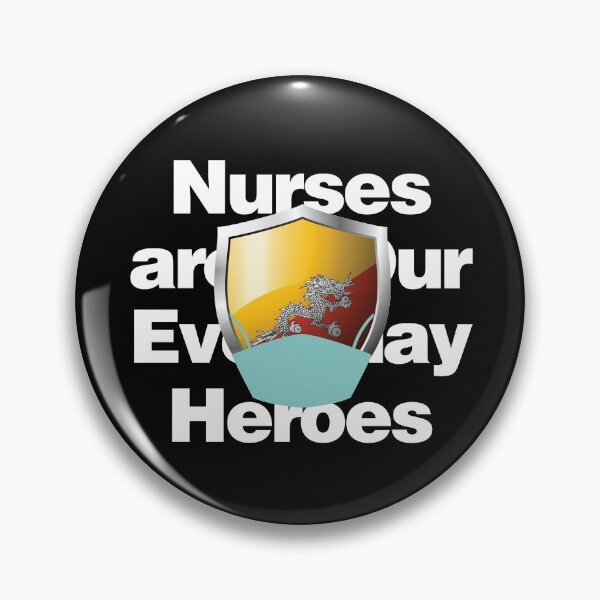 Item preview, Bhutan Nurses are Everyday Heroes designed and sold by HelloFromAja.