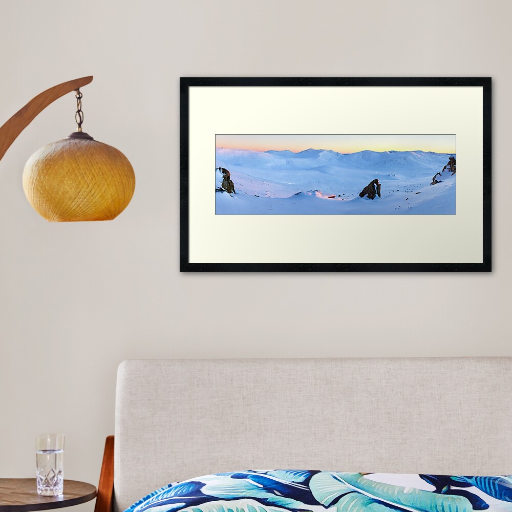 Kosciuszko Main Range, New South Wales, Australia Framed Art Print