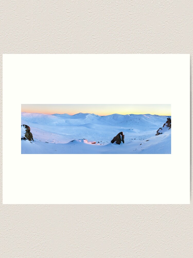 Alternate view of Kosciuszko Main Range, New South Wales, Australia Art Print
