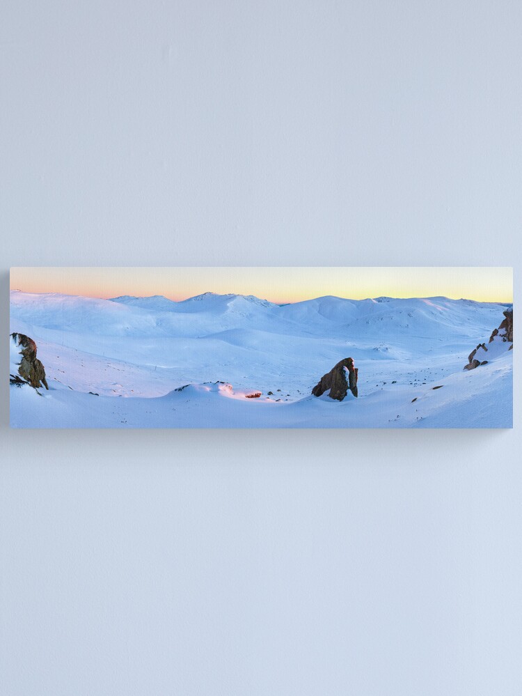 Alternate view of Kosciuszko Main Range, New South Wales, Australia Canvas Print