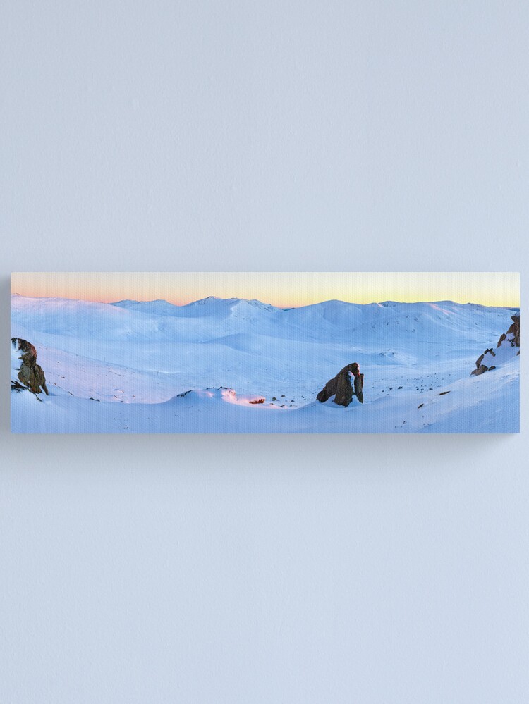 Alternate view of Kosciuszko Main Range, New South Wales, Australia Canvas Print