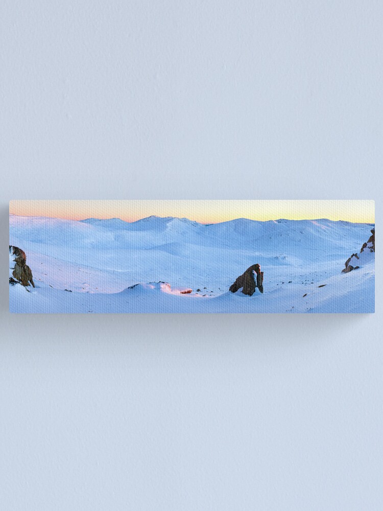 Alternate view of Kosciuszko Main Range, New South Wales, Australia Canvas Print