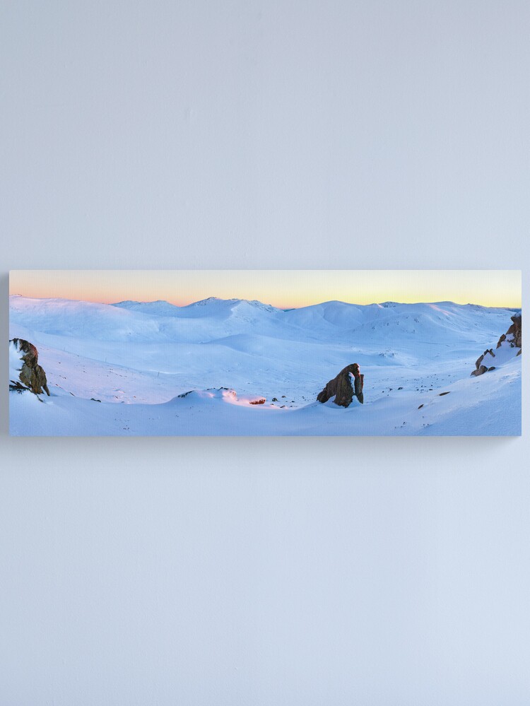Alternate view of Kosciuszko Main Range, New South Wales, Australia Canvas Print