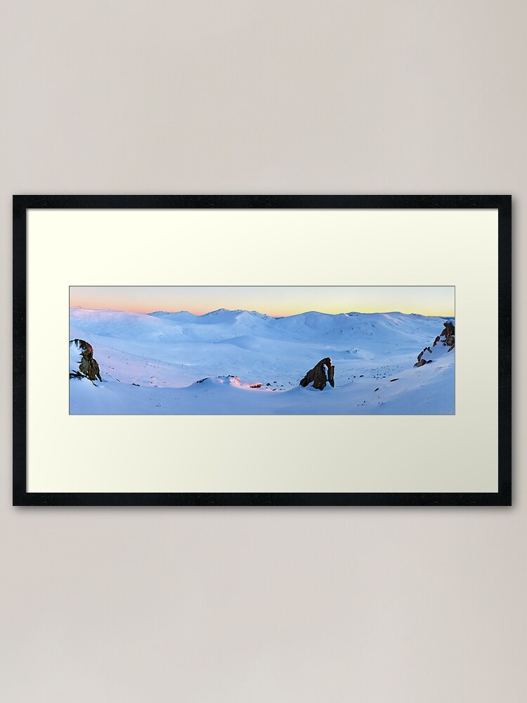 Alternate view of Kosciuszko Main Range, New South Wales, Australia Framed Art Print