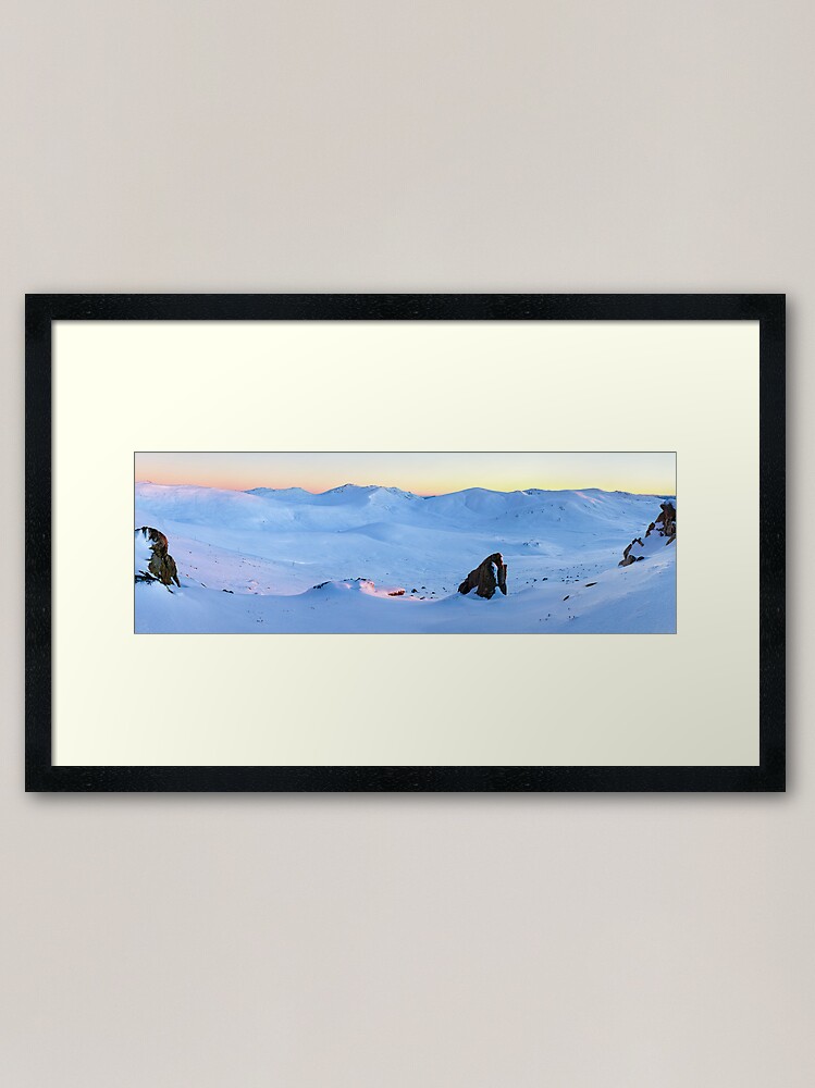 Alternate view of Kosciuszko Main Range, New South Wales, Australia Framed Art Print