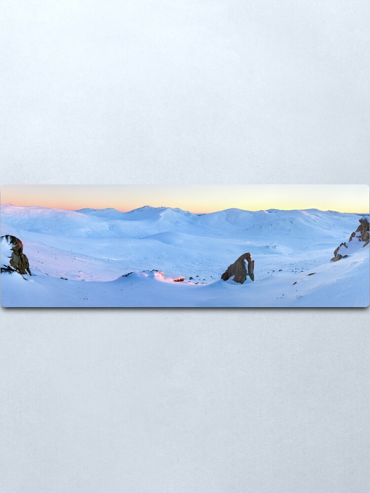 Alternate view of Kosciuszko Main Range, New South Wales, Australia Metal Print