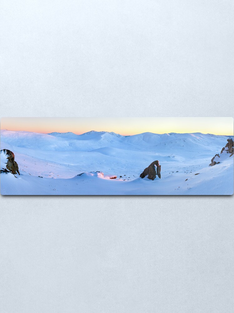 Alternate view of Kosciuszko Main Range, New South Wales, Australia Metal Print
