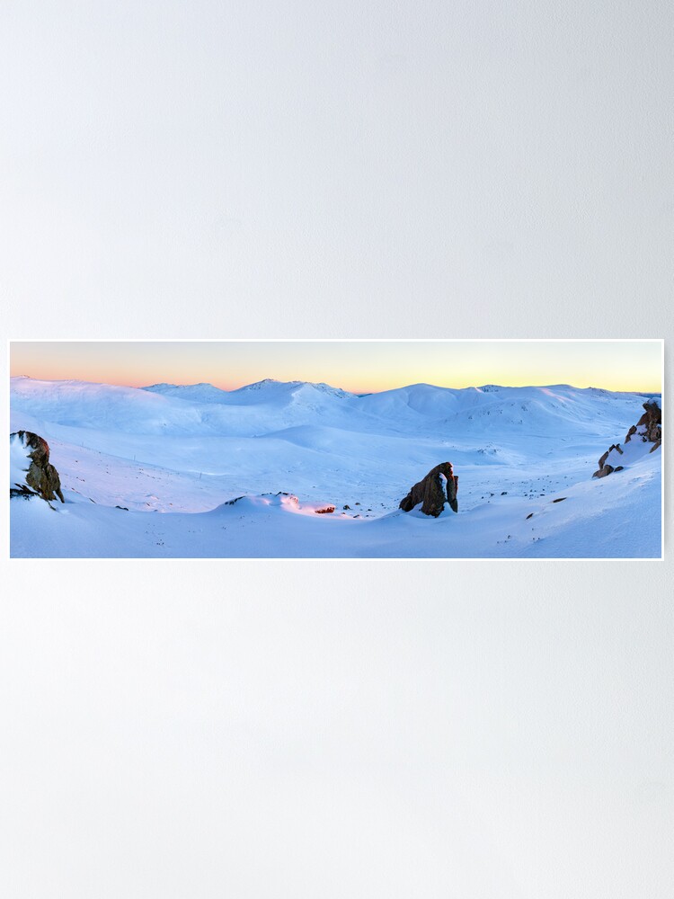 Alternate view of Kosciuszko Main Range, New South Wales, Australia Poster