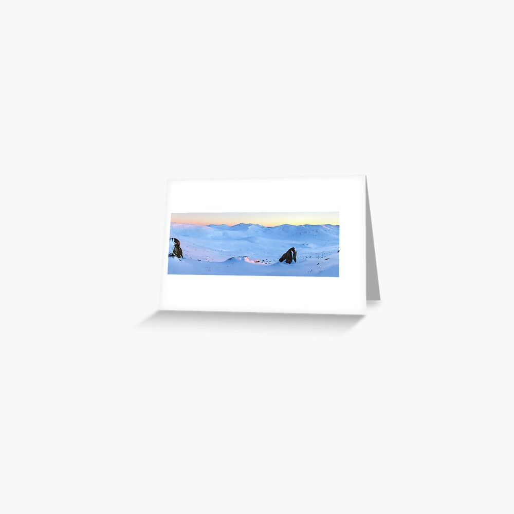 Kosciuszko Main Range, New South Wales, Australia Greeting Card