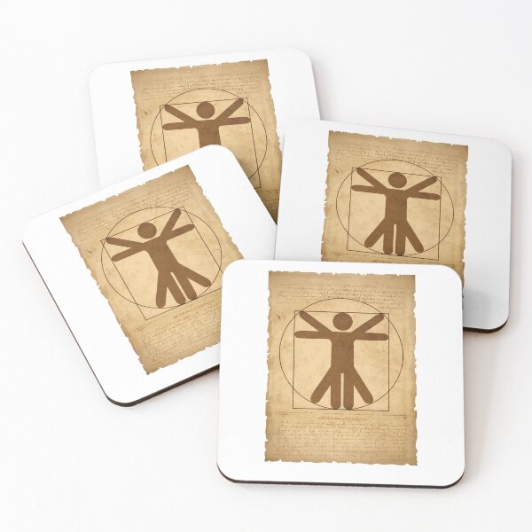 Artikelvorschau, Vitruvian Stickman entworfen und verkauft von printadorable.