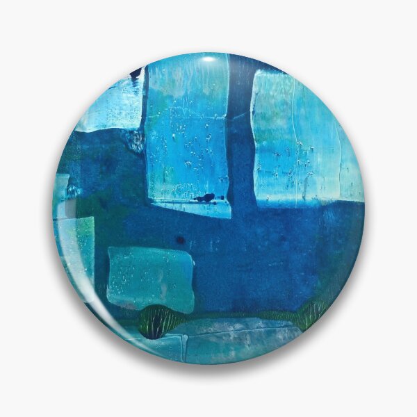 Item preview, Blue Abstract Landascape designed and sold by Claire Cooper.
