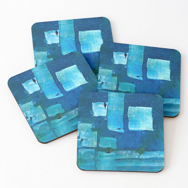 Item preview, Blue Abstract Landascape designed and sold by Claire Cooper.