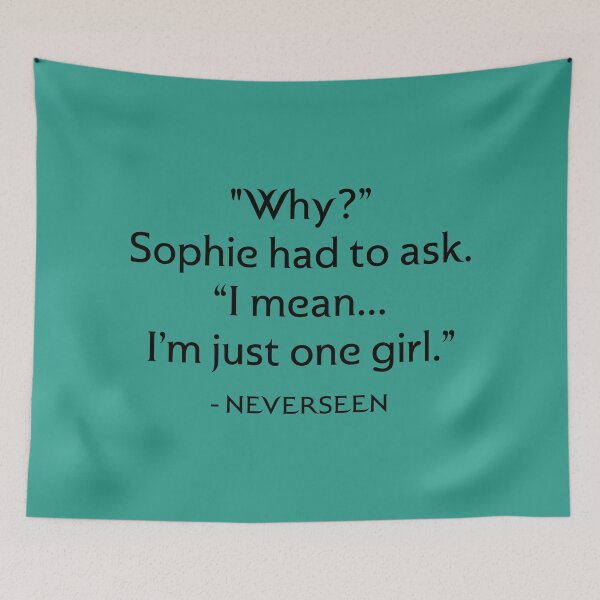 Item preview, why? sophie had to ask designed and sold by corbrand.