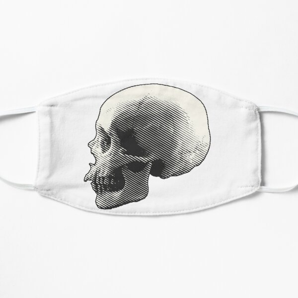 Skull Illustration Mask