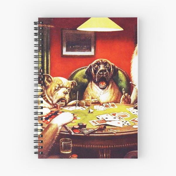 Item preview, Dogs Playing Poker Vintage postcard designed and sold by Vintage Designs +.