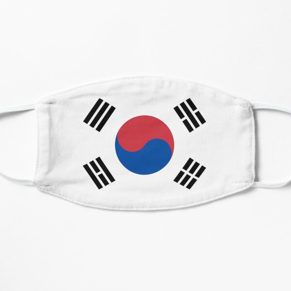 South Korea Flag Mask Mask