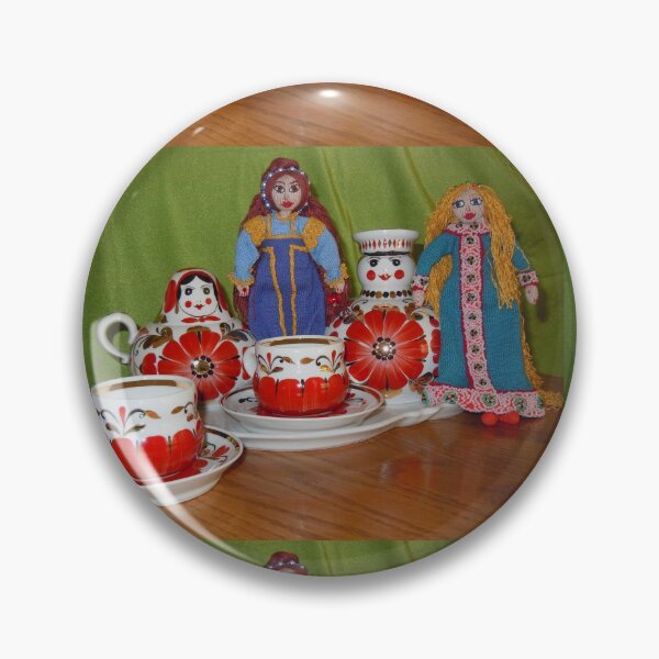 Item preview, Russian Doll Tea Time designed and sold by DebiCady.