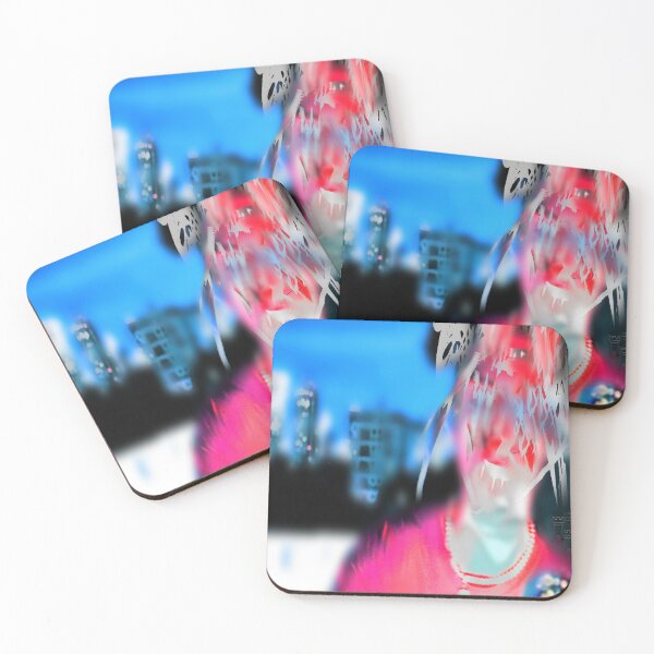 Item preview, Bladee Drain Gang Sunset in Silver City cover merch designed and sold by 3stars9.
