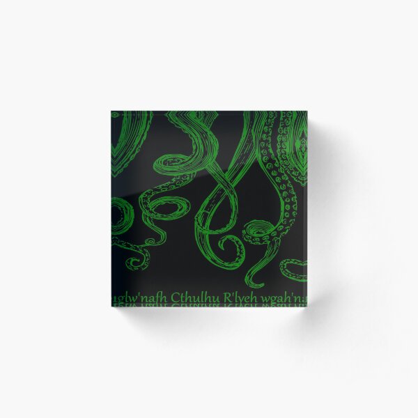 the call Acrylic Block
