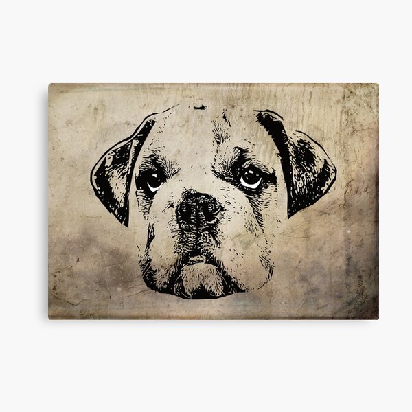 Artikel-Vorschau von Bulldog Illustration, designt und verkauft von DoggyStyles.
