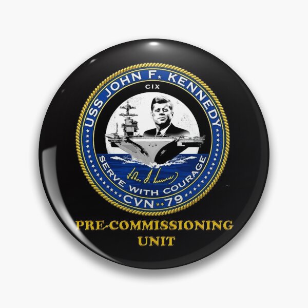 Item preview, PCU John F. Kennedy Crest for Dark Colors designed and sold by Nikki SpaceStuffPlus.