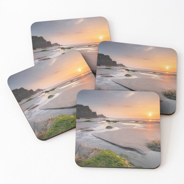Item preview, Whipsiderry, Whipsiderry Beach, beach, Newqauy, Cornwall, sea cliff, Trevelgue Head, Porth, Andrew Ray, Cornwall, evening, day, daylight, daytime, sun, sunny, sunlight designed and sold by bitm2007.