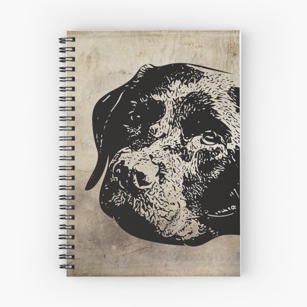 Item preview, Chocolate Lab Illustration designed and sold by DoggyStyles.