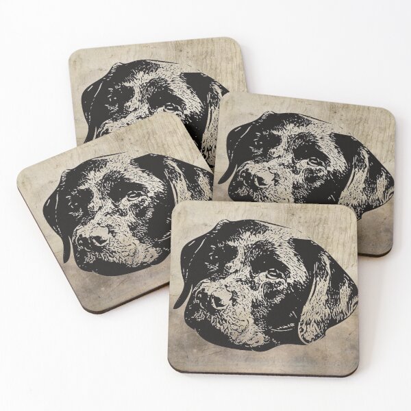 Item preview, Chocolate Lab Illustration designed and sold by DoggyStyles.