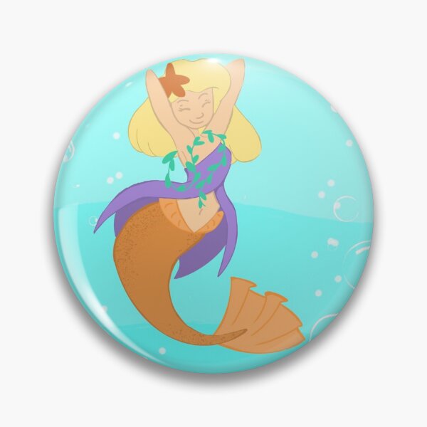Item preview, Blondie Mermaid designed and sold by TQsPinsNThings.