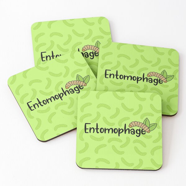 Item preview, I Eat Insects Entomophage Mealworm designed and sold by HotHibiscus.