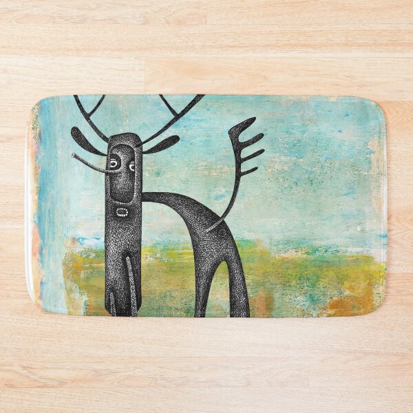 Item preview, Moose Contraption Near Waterfall Landscape designed and sold by KenRinkel.