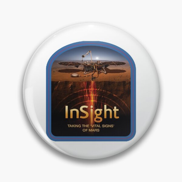 Item preview, InSight Operations Team Logo designed and sold by Nikki SpaceStuffPlus.