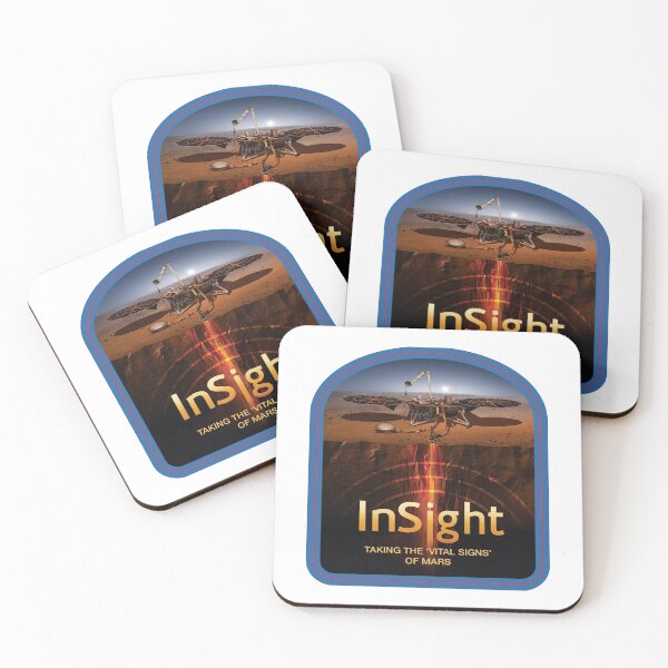Item preview, InSight Operations Team Logo designed and sold by Nikki SpaceStuffPlus.