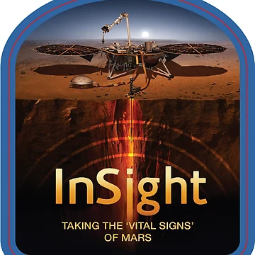 Artwork thumbnail, InSight Operations Team Logo by Nikki SpaceStuffPlus